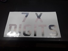 78mm  silver/chrome  STICK ON