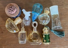 Vintage Mini Perfume Bottle Collection Sample Display Only (avon Croyance Ambr)