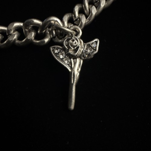 Vintage silver rose vine - vintage,