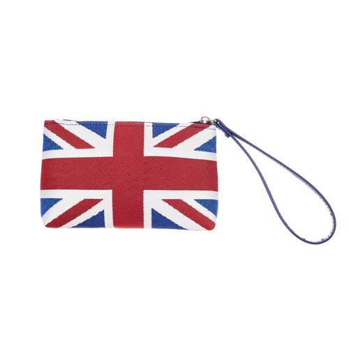 Union jack wristlet clutch - wristlet,