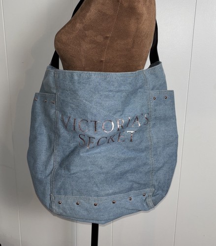 Victoria secret denim tote - secret,