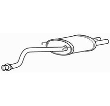 Quality Rear Exhaust Silencer