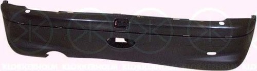 Rear bumper for peugeot - rear,