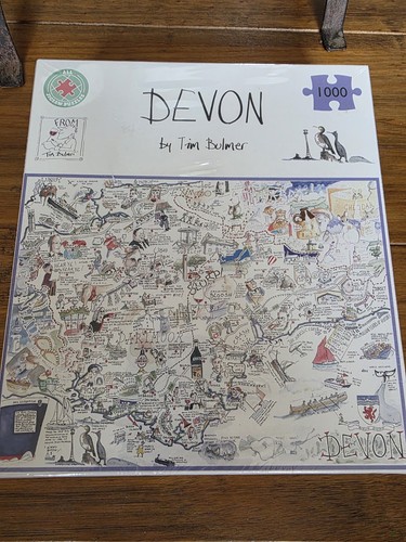 Comical map devon - comical, of