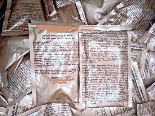 40x ration soup powder mix - 40x,