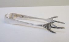 Antique Silver Sugar Tongs