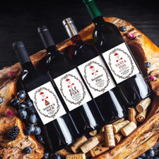 Christmas Naughty Elf Wine