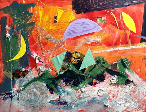 Abstract seascape original - abstract,