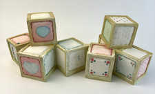 Vintage Cherished Teddies Display Stand Building Blocks CRT004 1992