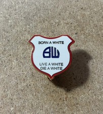 BOLTON WANDERERS RARE ENAMEL FOOTBALL SUPPORTERS BADGE