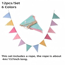 Waterproof Triangle Flags