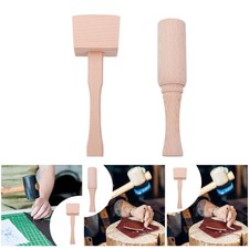 Wooden mallet as a tool for