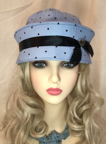 Polka dots light blue - dots,