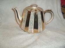 Vintage Sadler Gold Striped