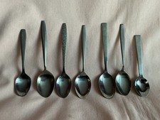 VINTAGE AIRLINES SPOONS X7 IN