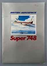 British Aerospace Super 748 Manufacturers Sales Brochure 1982 HS 748