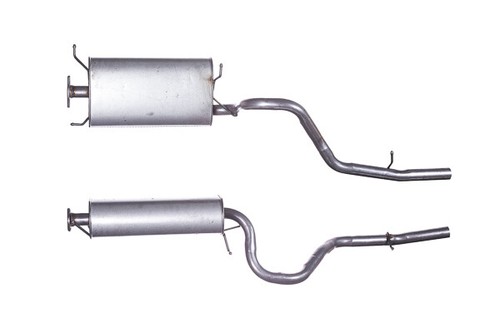 Exhaust silencer tail pipe - tail,