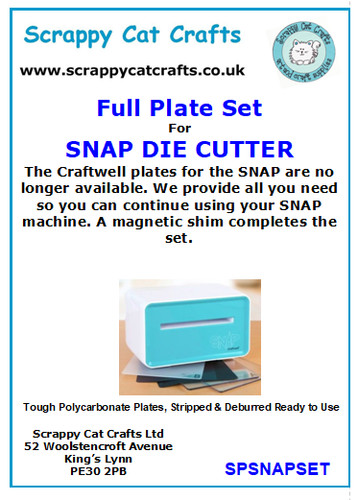 Snap die cutter - cutter, plate