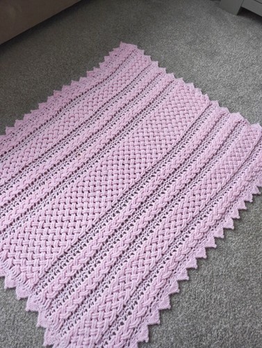 Hand crochet shawl blanket - 💕hand,