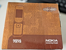 Vintage Nokia 7373  L 'Amour Collection Mobile Phone O2 Network Collector BRONZE