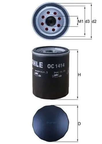 Oil filter spin - oil, oc