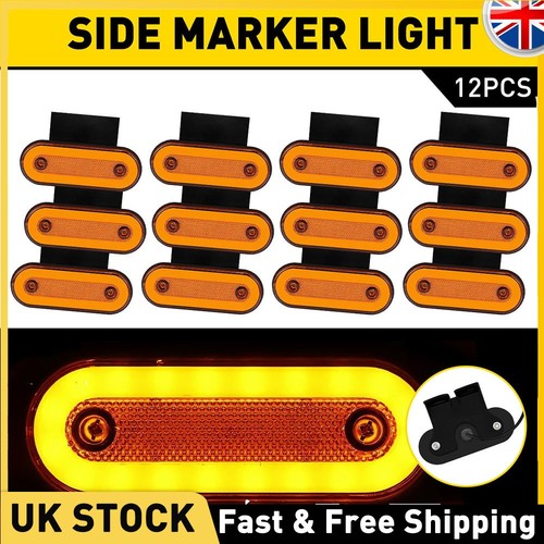 Pcs led amber orange - led, side