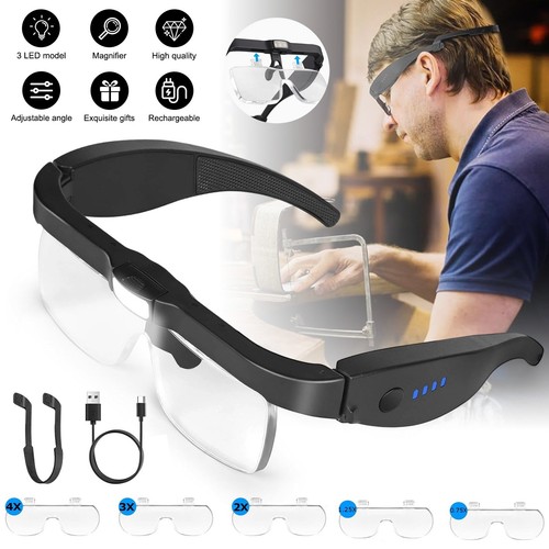 Head mount led magnifier - mount,