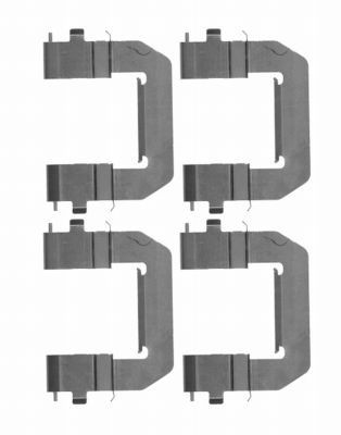 Front brake pad accessory - brake,