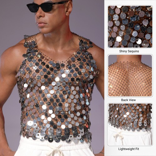 Glitter rhinestone fishnet - glitter,