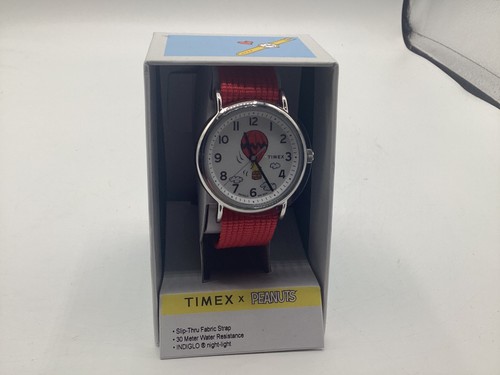 Timex weekender peanuts - x,