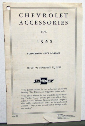 1960 chevrolet dealer - chevrolet,