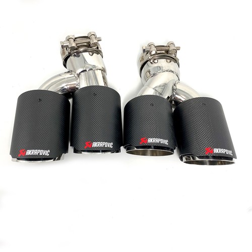 Pair akrapovic dual exhaust - dual,