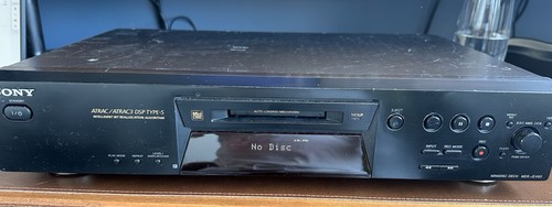 Sony minidisc player recorder - player,
