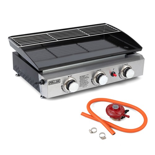 Portable gas plancha bbq grill - gas,
