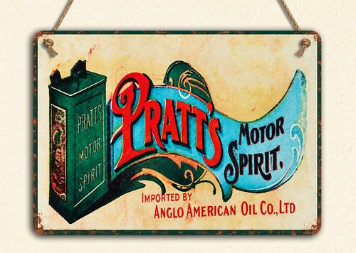 Pratts motor spirit metal - ,