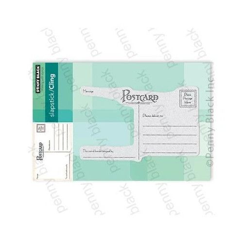 Penny black cling rubber - penny,