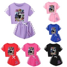 Girls Olivia Rodrigo T shirt Casual Short Sleeve T-shirt Cotton Top Xmas Gift UK