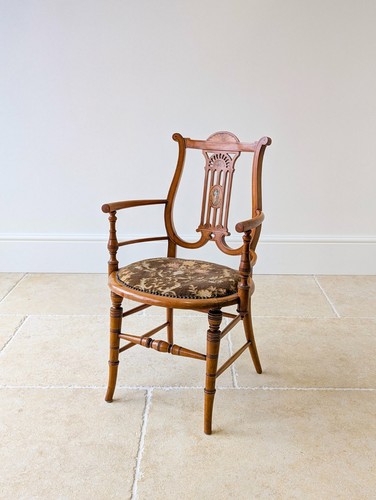 Antique victorian satinwood - victorian,