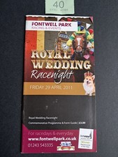 ROYAL WEDDING RACENIGHT 29th