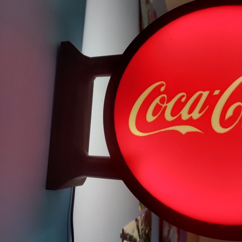 Coca cola led light box - cola, sign