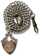 Albert Silver Antique Fob