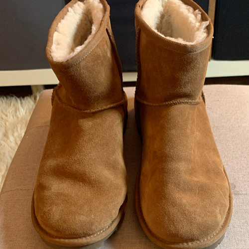 Ugg brown suede sheepskin - ugg,