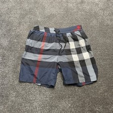 Burberry Swim Shorts Uk M Navy Check