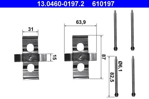 13046001972 accessory kit - 13046001972,