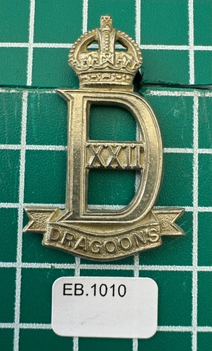 22nd dragoons cap badge - 22nd,