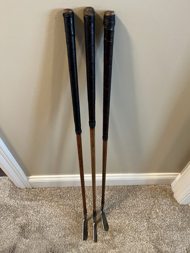 Vintage hickory golf clubs - vintage,