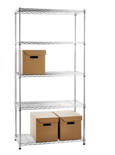 Tier chrome wire shelving - 5,