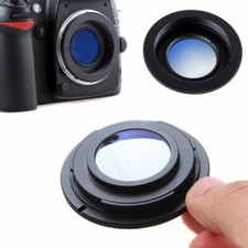 M42 Lens To Nikon Camera F Mount Adapter Ring With Glass Infinity Focus UK