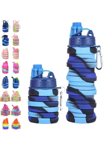 Foldable water bottle 500ml - foldable,