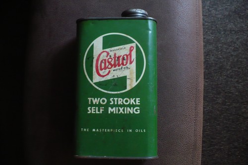 Vintage castrol oil - vintage, can